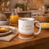 Golden Warmth Swoosh Classic Mug, 11 oz Kaffeetasse