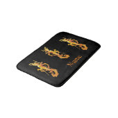 Golden Warrior Goddess Thunder_Cove Badematte (Schrägansicht)