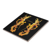 Golden Warrior Goddess Thunder_Cove Fliese (Seite)