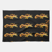 Golden Warrior Goddess Thunder_Cove Geschirrtuch (Horizontal)
