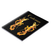 Golden Warrior Goddess Thunder_Cove Notizblock (Linke Seite)