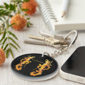 Golden Warrior Goddess Thunder_Cove Schlüsselanhän Schlüsselanhänger (Vorderseite rechts)