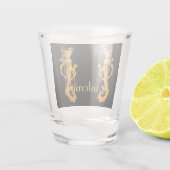 Golden Warrior Goddess Thunder_Cove Schnapsglas (Rückseite)