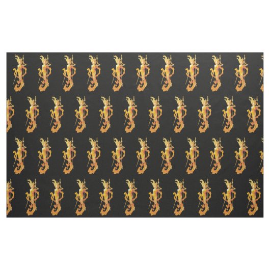 Golden Warrior Goddess Thunder_Cove Stoff (Fat Quarter (45,7 x 55,9 cm))