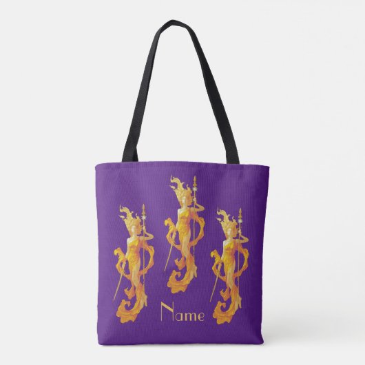 Golden Warrior Goddess Thunder_Cove Tasche (Rückseite)