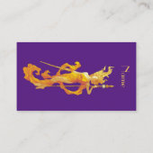 Golden Warrior Goddess Thunder_Cove Visitenkarte (Rückseite)