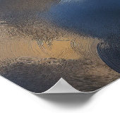 Golden Warrior of Heaven Archangel Michael Poster (Ecke)