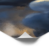 Golden Warrior of Heaven Archangel Michael Poster (Ecke)