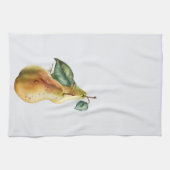 Golden Watercolor Birnen Towel Sommer Geschirrtuch (Horizontal)