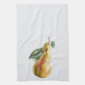 Golden Watercolor Birnen Towel Sommer Geschirrtuch (Vertikal)
