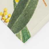 Golden Wattle (Acacia pycnantha) ist eine australi Fleecedecke (Ecke)