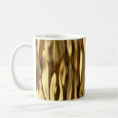 Golden Wave 3D Render. Kaffeetasse (Links)