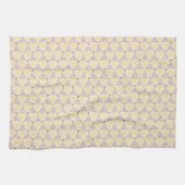 Golden Wave Zickzack Teetuch Geschirrtuch (Horizontal)