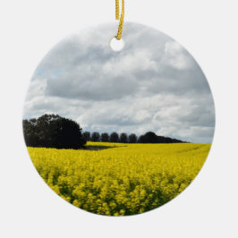 Golden Waves of Streatham Keramik Ornament