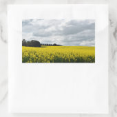 Golden Waves of Streatham Rechteckiger Aufkleber (Tasche)