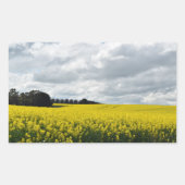 Golden Waves of Streatham Rechteckiger Aufkleber (Vorderseite)