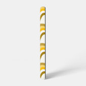 Golden Waves Pattern Samsung Galaxy Hülle (Linke Seite)