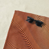 Golden Waves Strandtuch (Beispiel)