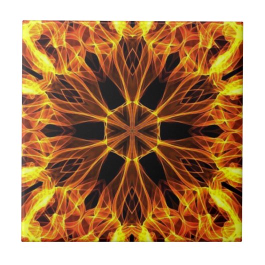 Golden Web a ~ aus dem Crucible ~  Fliese (Vorderseite)