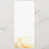 Golden Wedding Menu Card Menükarte (Rückseite)