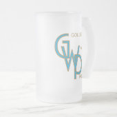 Golden West Pops frostige mit Monogramm Tasse (VorderseiteRechts)