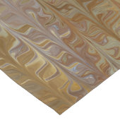 Golden Wet Cedar Art Muster Tischläufer (Ecke)