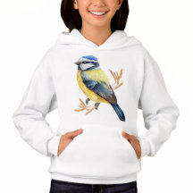 Golden Wheat and Blue Tit