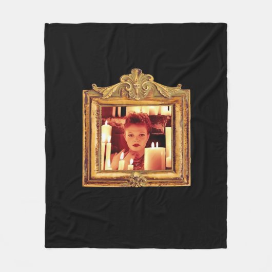 Golden Whimsigothic Gezeichnet Barrymore Fleecedecke (Vorderseite)
