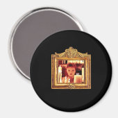 Golden Whimsigothic Gezeichnet Barrymore Magnet (Vorderseite/Rückseite)
