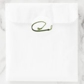 GOLDEN WHIP RUNDER AUFKLEBER (Tasche)