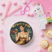 Golden Whiskey Pappteller (Party)