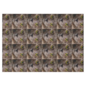 "Golden Whiskys: Ein braunes Kätzchen in Ölfarbe" Tischdecke (Vorderseite (Horizontal))