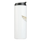 Golden White Bird Thermosbecher (Nach links gedreht)