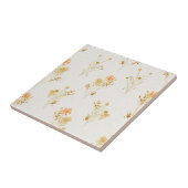 Golden Wildblumen Speckle Keramik Tile Fliese (Seite)