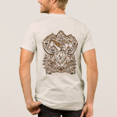 Golden Willow Ranch T-Shirt - Oatmeal Tri-Blend Shirt (Rückseite)