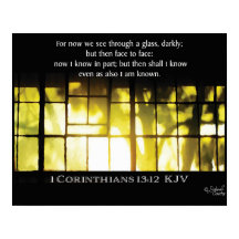 Golden Window Light and Shadows Poster