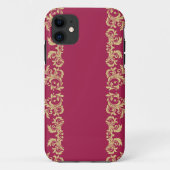 Golden Wine Wirbel Case-Mate iPhone Case (Rückseite)