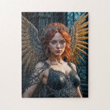 Golden Winged Dark Angel Queen