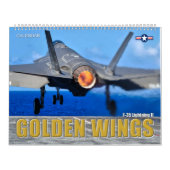 GOLDEN WINGS F-35B/C Blitze II Kalender (Titelbild)