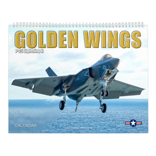 GOLDEN WINGS F-35B/C Blitze II Kalender (Titelbild)