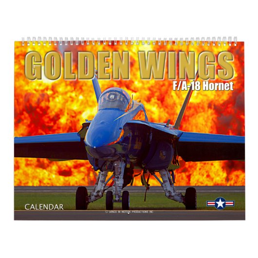 GOLDEN WINGS - F/A-18 Hornet Kalender (Titelbild)