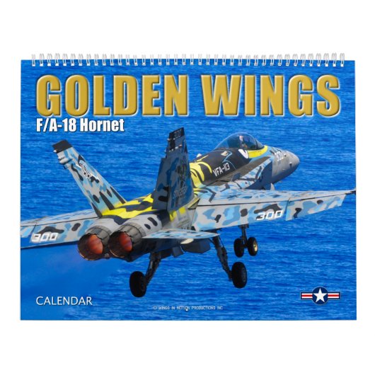 GOLDEN WINGS - F/A-18 Hornet Kalender (Titelbild)