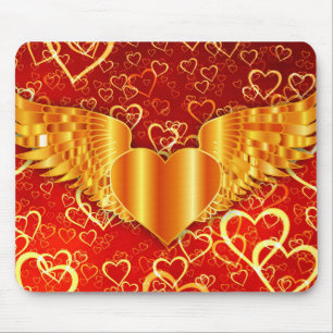 Golden Wings Mousepad