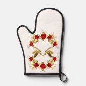 Golden Wings Ofenhandschuh (Vorderseite)