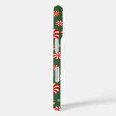 Golden Winter Sweet Snowfall Candy Cane Case-Mate iPhone Hülle (Rückseite / Rechts)