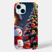 "Golden Winter Wonderland" Case-Mate iPhone Hülle (Rückseite)