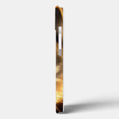 Golden Wolf Face Kunstmuseum Case-Mate iPhone Hülle (Rückseite / Links)