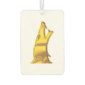 Golden Wolf Head Frischluftkühler Autolufterfrischer (Rückseite)