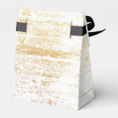 Golden Wood White Black Gastgeschenk Hochzeit Viel Geschenkschachtel (Rückseite)