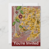 Golden Woods Einladung (Vorderseite)